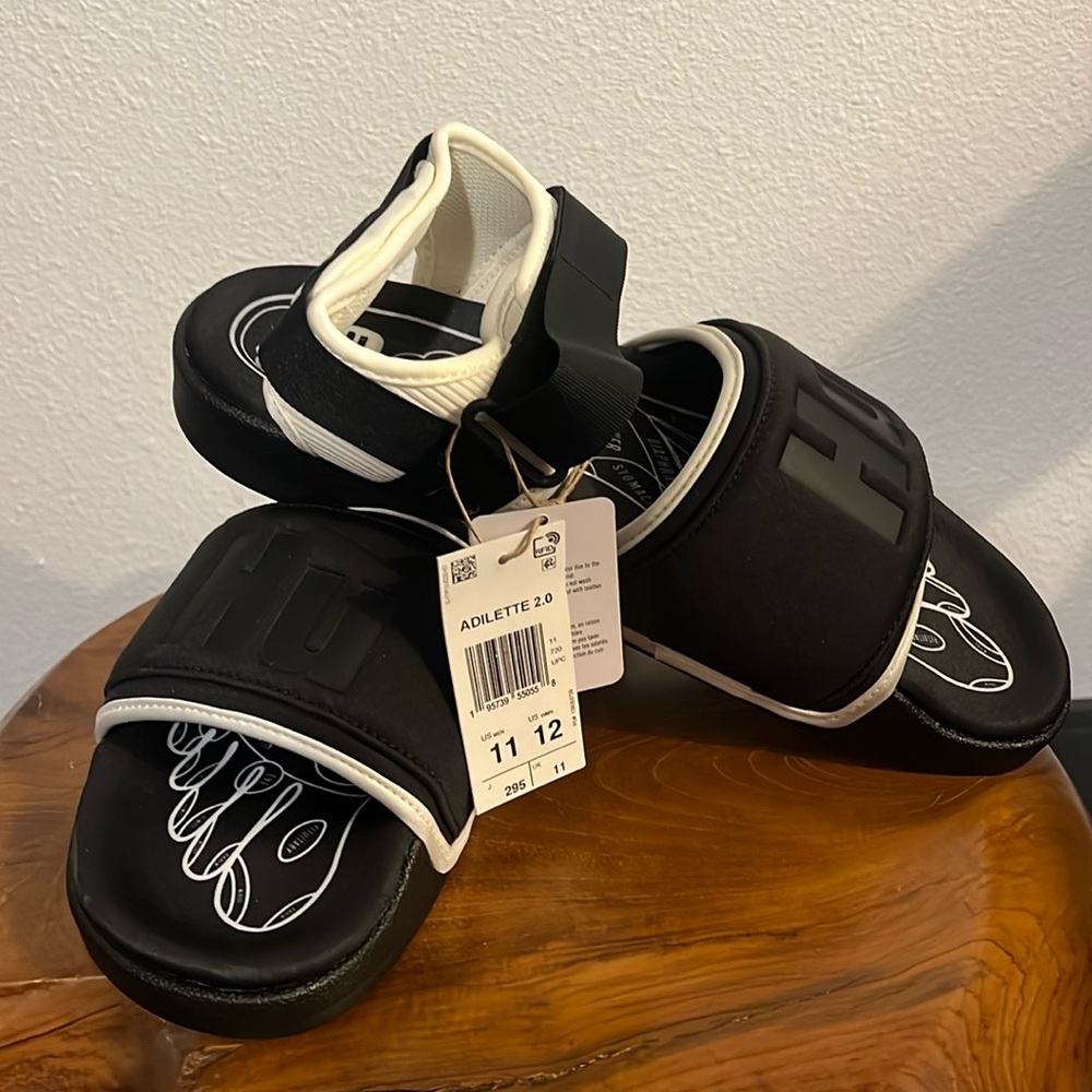 Adidas x Pharrell Williams Adilette 2.0 Sandals Men Sz 10, 11 new